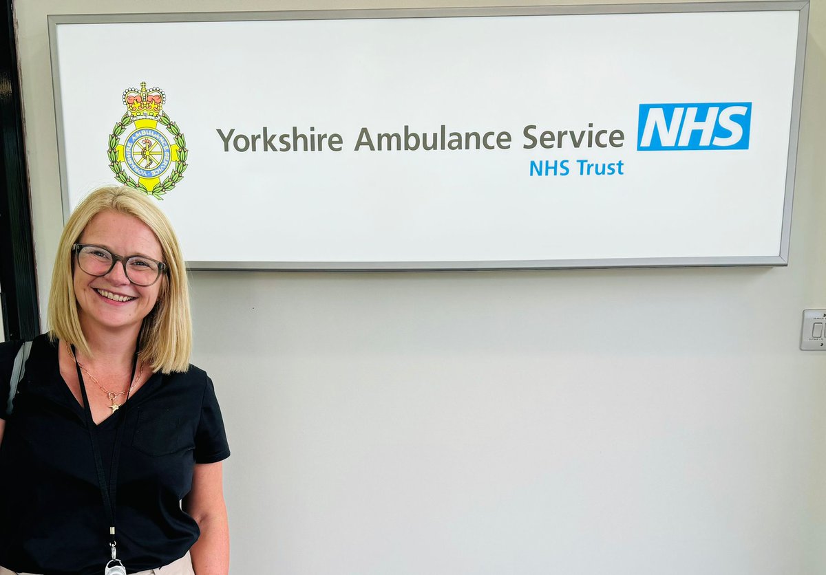 Today I joined <a href="/YorksAmbulance/">Yorkshire Ambulance</a> as CIO and I am so excited to be part of such a great organisation