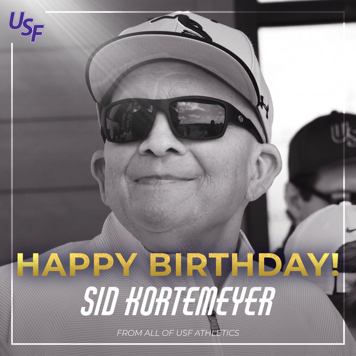 USFCougars_'s tweet photo. 🎉HAPPY BIRTHDAY, SID!🎉

Join us in wishing a very happy birthday to the heart of USF Athletics, SID Kortemeyer!
#GoCoo | #CooPride https://t.co/D3QvztP1rU