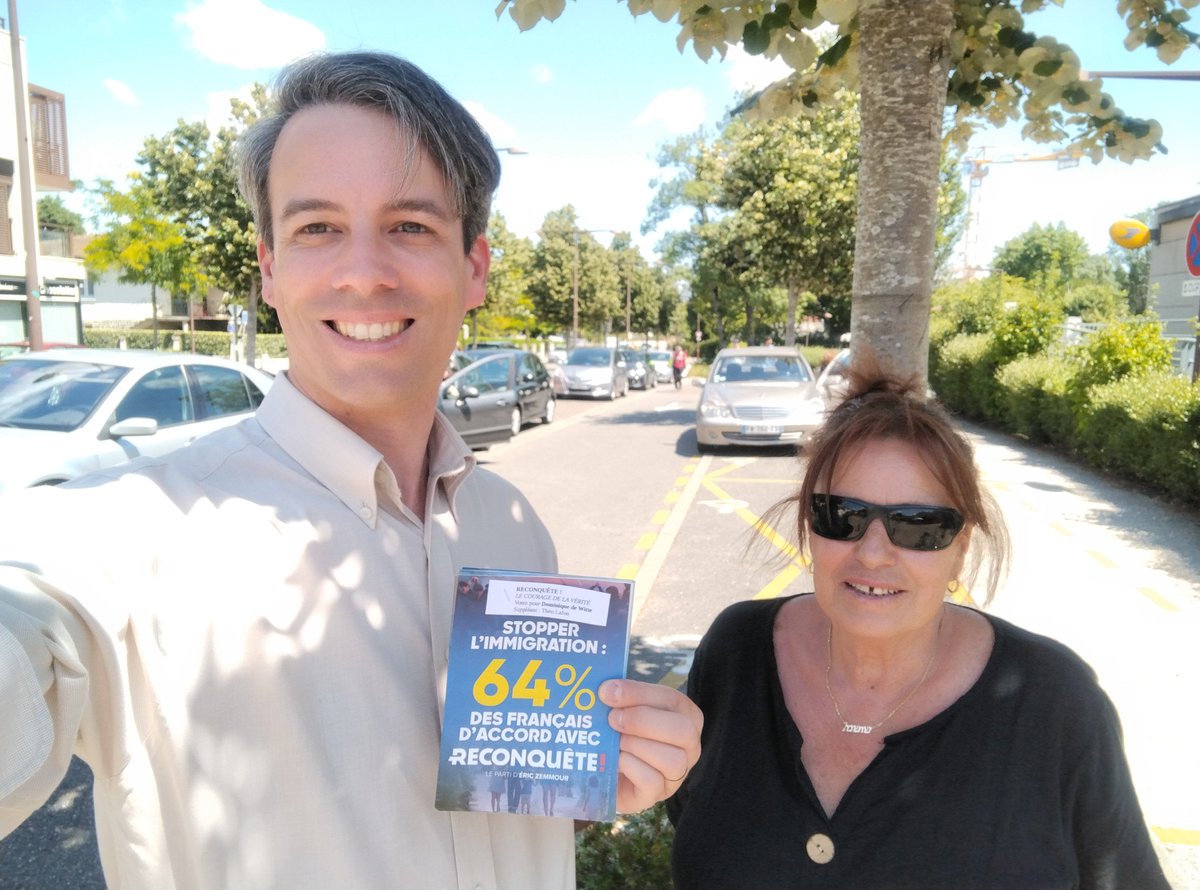 dom2witte's tweet photo. La campagne continue !
Nous avons distribué des tracts sous un soleil magnifique dans le centre ville de #Gradignan afin de convaincre les indécis de voter pour @Reconquete_off 🇨🇵👍.
#VotezdeWitte #JeVoteReconquête #Legislatives #Gradignan #Pessac #Cestas #Canejan https://t.co/knOyr223KH