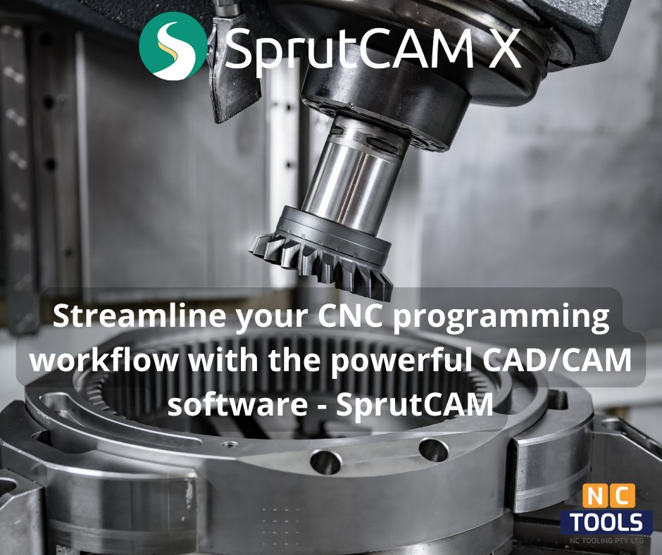 The SprutCAM CAD/CAM software is designed with an streamlined workflow and an extensive feature set. Suitable for 3/4 and 5 axis Mills, Lathes, Mill-turns, Swiss, MTM, and EDM machines.

bit.ly/3IjQIZA 

#SprutCAM #cadcam #machining #simulation #cnc #programming #nctools