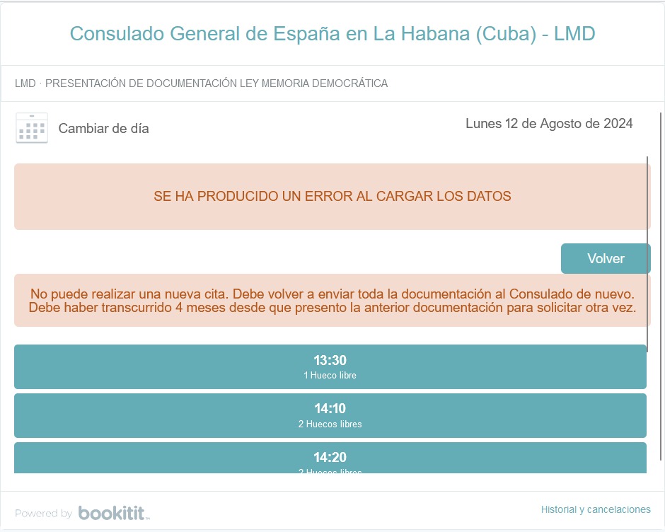 LMD 🇨🇺 🇪🇸 (@llunixz) on Twitter photo Todo siempre son problemas con el <a href="/ConsEspLaHabana/">ConsEspLaHabana</a> <a href="/EmbEspCuba/">EmbEspCuba</a>
Ahora enviaron hoy un buchito de credenciales pero en vano porque todas dan error. Necesitamos un cambio ya!! Hasta cuando serán los problemas y el sufrimiento de los descendientes. <a href="/SE_MemoDemo/">Secretaría de Estado de Memoria Democrática</a> <a href="/MAECgob/">Ministerio de Asuntos Exteriores, UE y Cooperación</a> Todo siempre son problemas con el <a href="/ConsEspLaHabana/">ConsEspLaHabana</a> <a href="/EmbEspCuba/">EmbEspCuba</a>
Ahora enviaron hoy un buchito de credenciales pero en vano porque todas dan error. Necesitamos un cambio ya!! Hasta cuando serán los problemas y el sufrimiento de los descendientes. <a href="/SE_MemoDemo/">Secretaría de Estado de Memoria Democrática</a> <a href="/MAECgob/">Ministerio de Asuntos Exteriores, UE y Cooperación</a>