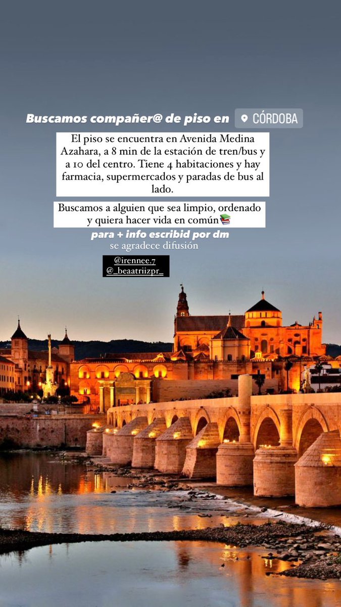 beaatrizpr's tweet photo. #cordoba #pisosestudiantes #avenidamedinaazahara #pisoscordoba https://t.co/8CofoNyEHH