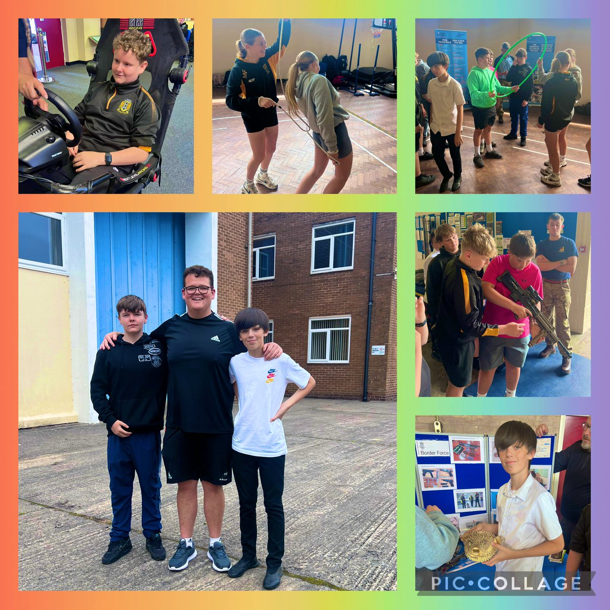 Thank you very much to <a href="/CommunityOsprey/">Ospreys in the Community</a> tackle project and <a href="/BritishArmy/">British Army 🇬🇧</a> For hosting us today with your amazing invitation day ✨

Ps The two boys learnt the hard way that Mr Uren’s reactions are still on fire 🔥 

<a href="/MaestegSchool/">Maesteg School</a> 
#thankyou #engagement #opportunities