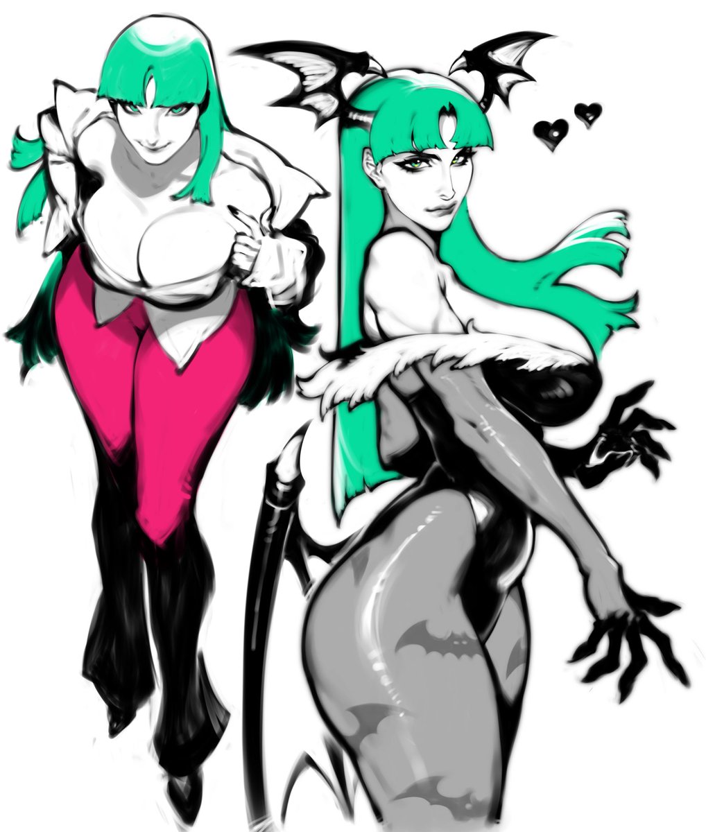 モリガン・アーンスランド 「Annual Morrigan drawing given the recent」|Zelus 🍀のイラスト