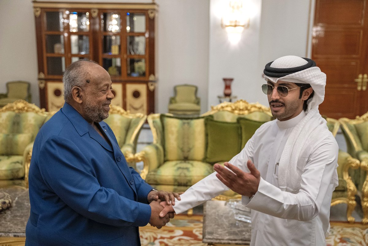زادني شرف مُقابلة رئيس جمهورية جيبوتي 🇩🇯
فخامة الرئيس : اسماعيل عمر