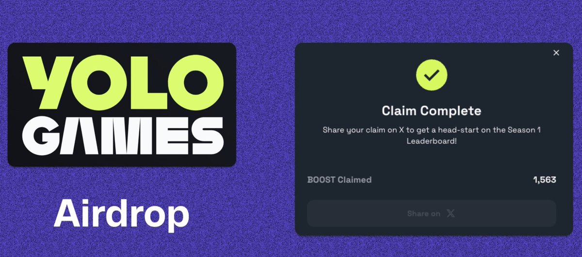 Rastafey_eth's tweet photo. ๐ฅ #Yologames airdrop has started! ๐ฅ
๐ Get your $YOLO rewards ๐
โ
Join here ๐ https://t.co/BIzohGg7cH
โ
Click "Connect"
โ
Connect your wallet
โ
Follow @YOLO_Blast on Discord and Twitter
โ
Get your $YOLO rewards ๐
#blastgold #SAFEMOON #teamyolo #SAFEMOONARMY #FOMO #Blast #Blast_L2 #GamingCommunity $MEMEFi #YOLO #meme #ethereum #eth