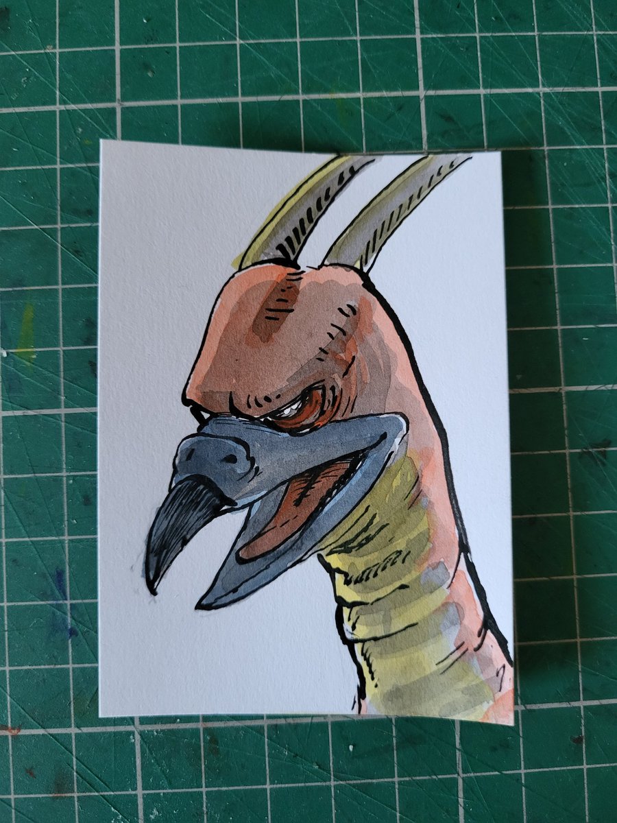 Day 24 of kaijune 2024.  Rodan  #kaijune2024