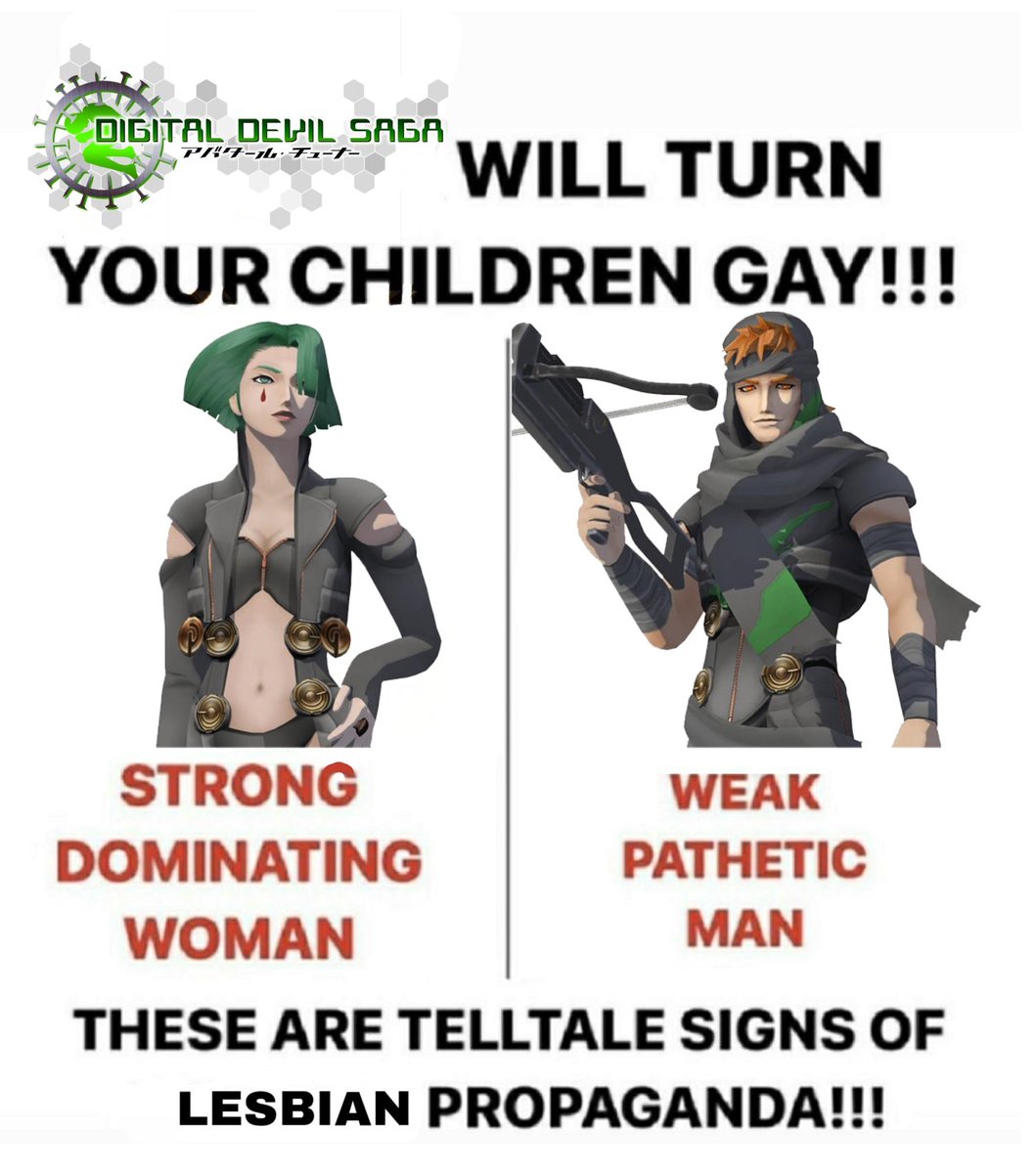 denshaslash's tweet photo. These gays 😤
#ddsat #digitaldevilsaga https://t.co/ESjuenTiwn