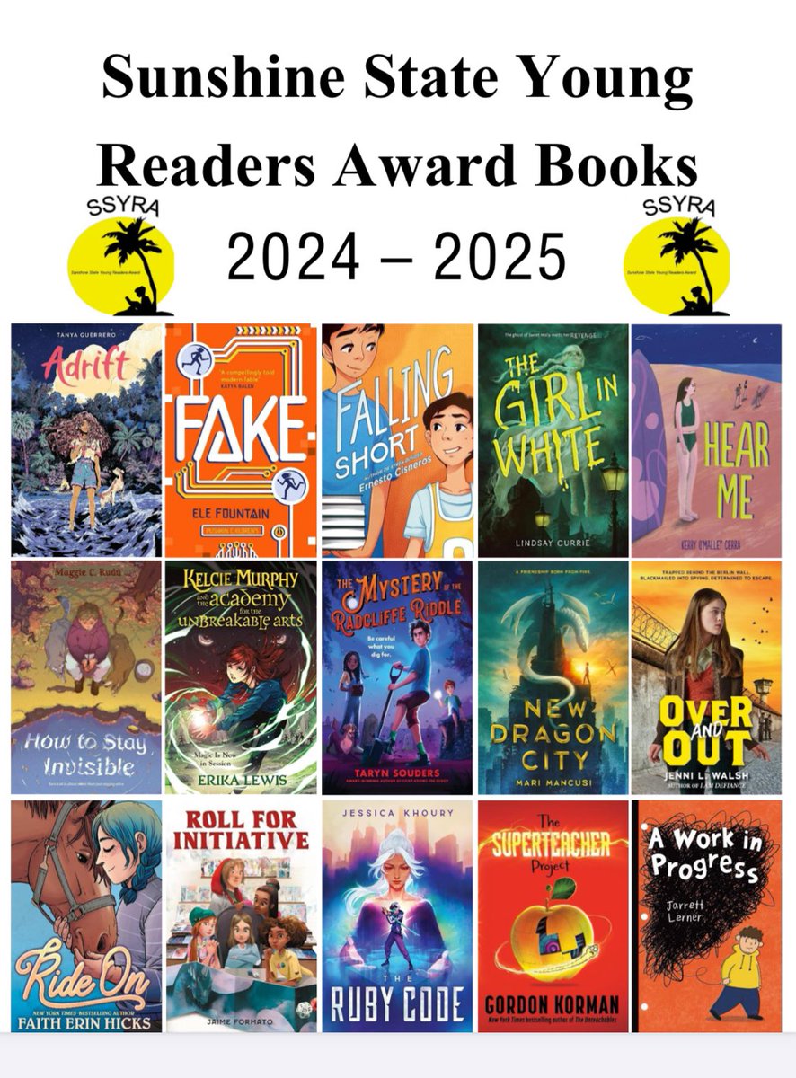 Looking for recommendations for summer reads? Check out the SSYRA Books for 24-25 school year! “A Work in Progress” is a quick read and a great story! Keep track of your minutes in Beanstack App to be eligible for prizes! #SummerReading2024 #OCPSreads #PiedmontStrong @PLMS_DrRay