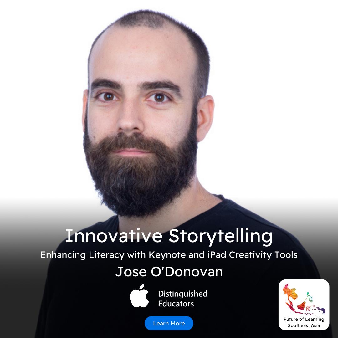 FutureLearnSEA's tweet image. 🎉 Excited for Jose O&apos;Donovan @Mr_ODonovan at #FOLSEA! Whether you&apos;re bursting with ideas or eager to explore #EdTech, this event is your canvas. 🚀 Don&apos;t miss your chance to spark creativity: tinyurl.com/FOLsea 🚀 #AppleEDUchat