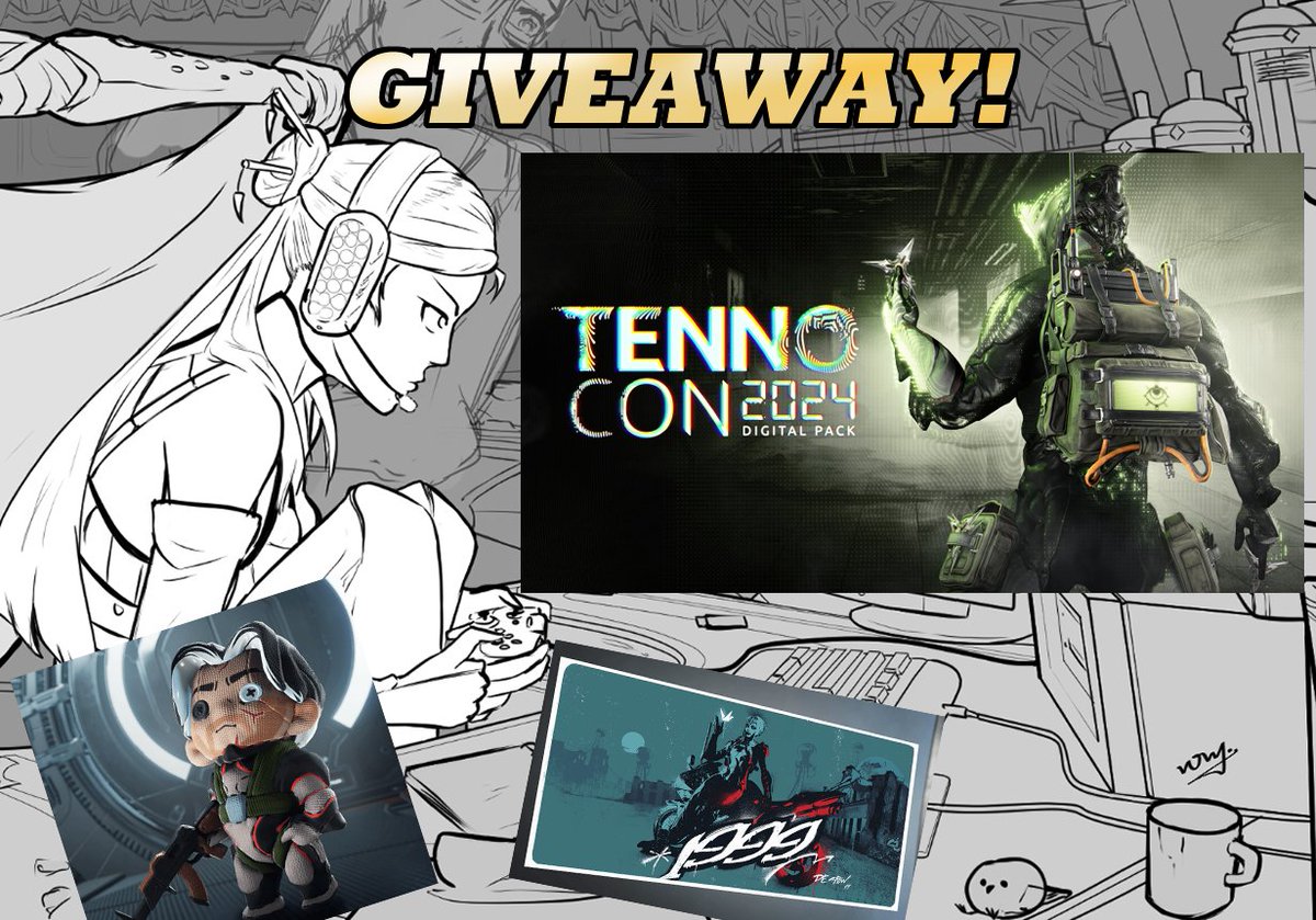 voliosnowong's tweet image. 25 more days till TennoCon 2024!
What is better than doing a Giveaway of Tennocon 2024 Digital pack!

To Enter: 
- Like &amp;amp; RT this post (no QRT)❤️🔁
- Follow me!🐦

One Lucky winner will be announce on the 1/7/2024!!!

LOCK IN TENNO. #warframe  🫵