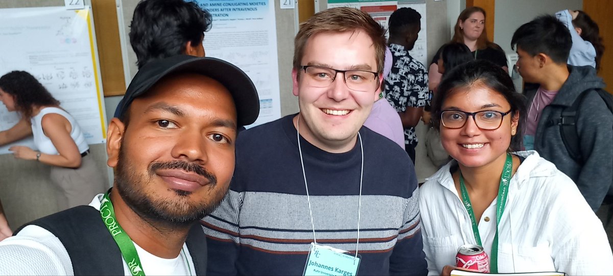 Lovely personality. From reading your paper to meet in person <a href="/Johannes_Karges/">Johannes Karges</a>, it just awesome.
#metals_in_medicine_2024 #GRC