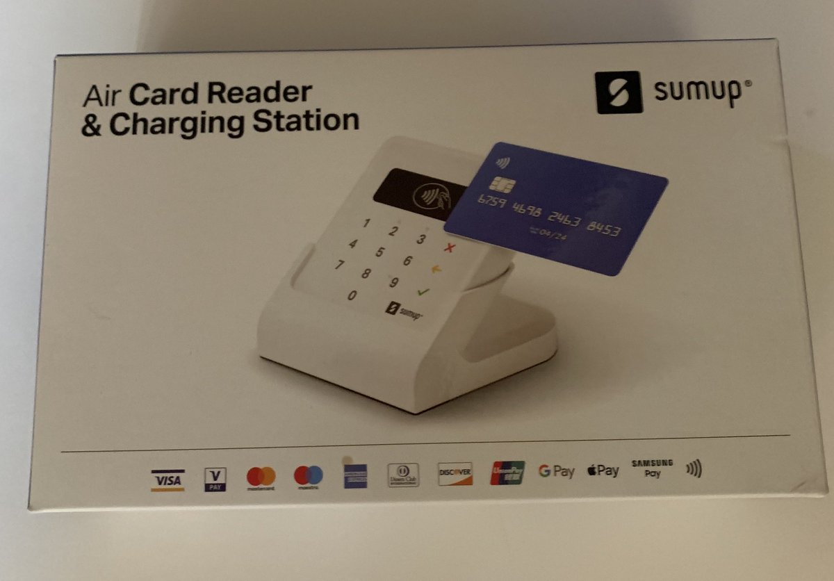 pinherts's tweet photo. We are thrilled to thx @ersltduk Electronic Reading Systems Ltd 4their generous donation of a Sumup Air card reader &charging station
Yr kind donation will enable more volunteers the opportunity2raise funds at our events.
We are absolutely delighted & very grateful4yr support! https://t.co/ug2hbwgY7b