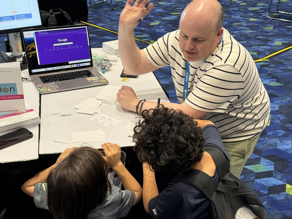 Eric Chagala, EdD (@drchagala) on Twitter photo I spent years wondering, "should I move to #Maine just to hope one day <a href="/WickedDecent/">Dan Ryder will be presenting at EduCon and SXSWedu</a> being able to teach my kids." And today I got to watch him teach other people's kids at Basecamp for Creatives <a href="/ISTEofficial/">ISTE</a> & I realize I should have made that move. #istelive #iste2024 #iste24 I spent years wondering, "should I move to #Maine just to hope one day <a href="/WickedDecent/">Dan Ryder will be presenting at EduCon and SXSWedu</a> being able to teach my kids." And today I got to watch him teach other people's kids at Basecamp for Creatives <a href="/ISTEofficial/">ISTE</a> & I realize I should have made that move. #istelive #iste2024 #iste24