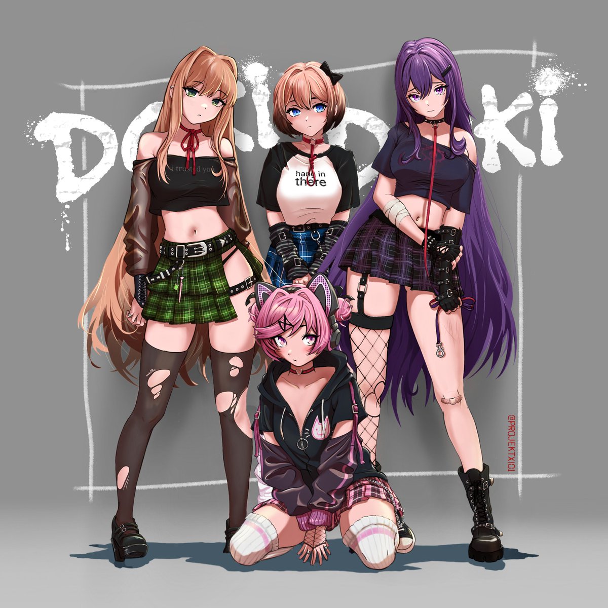 projektXI01's tweet photo. "Welcome to the Literature Club!"
#DDLCfanart
#DokiDokiLiteratureClub https://t.co/6z8jqyK3DX