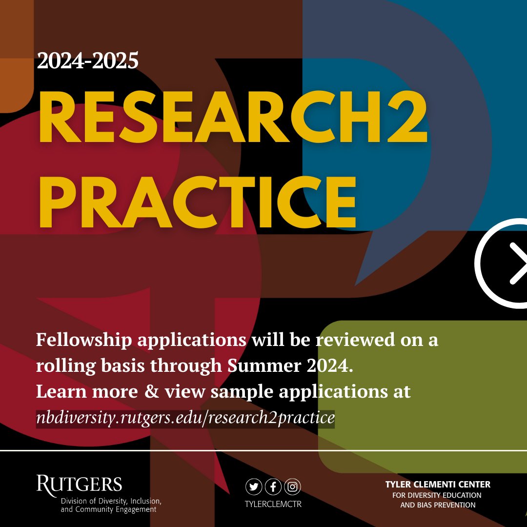 Tyler Clementi Center at Rutgers University tweet media