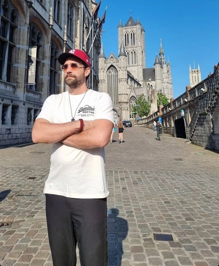 Our boy enjoying Europe ✨🩵🤍🧿
#ÇağlarErtuğrul
