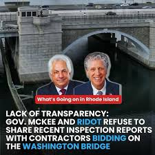 MGDosd's tweet photo. @GovDanMcKee Yet no #Accountability or #DayOfReckoning for those responsible for the #WashingtonBridgeDebacle. Why is that?
Where is the Forensic Audit?
You approve the killing infants in the womb but don't have the fortitude to tell RI what happened to a bridge that was closed 6 months ago. https://t.co/tD4u6OXlkg
