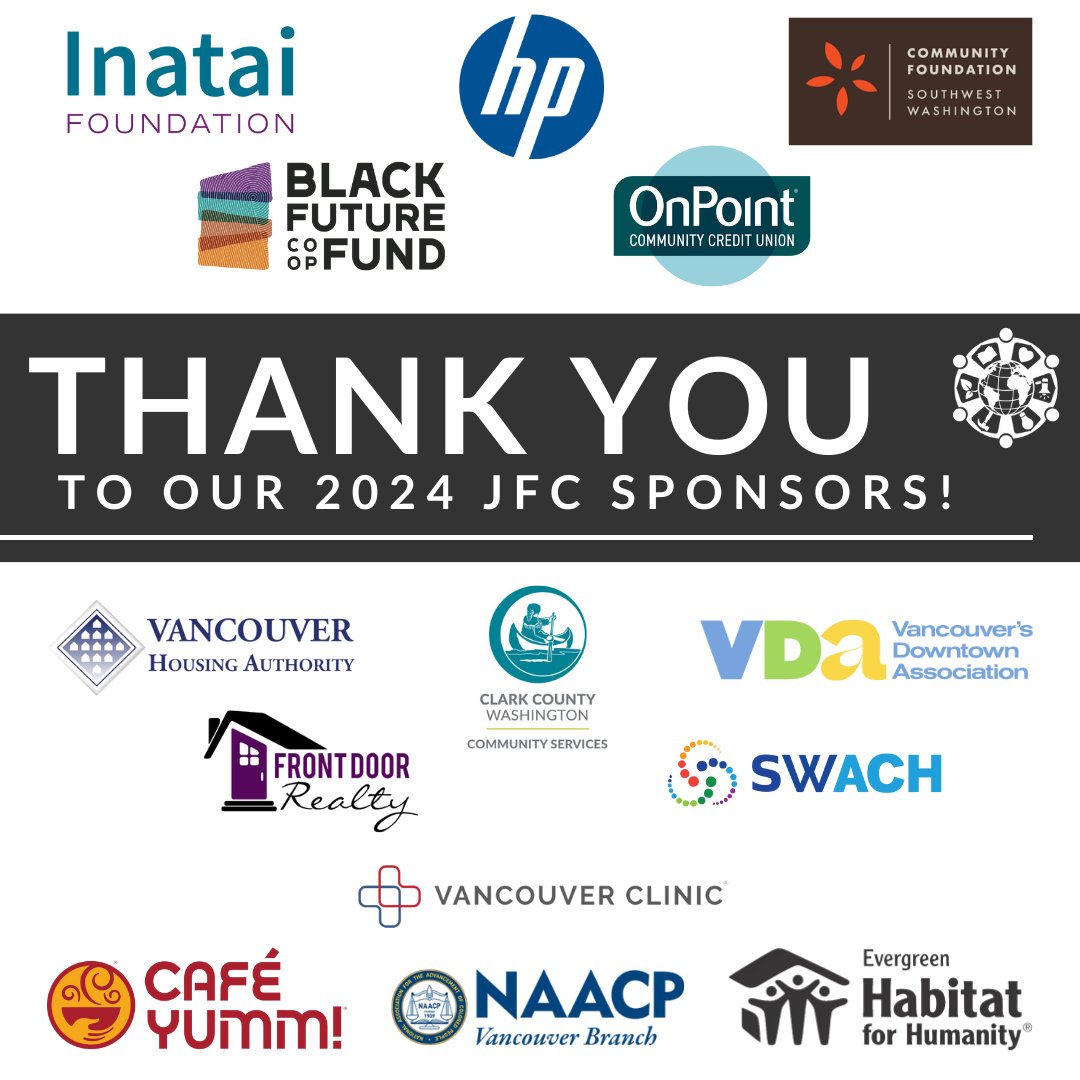 Thank you to our amazing sponsors for making our 3rd Annual Juneteenth Freedom Celebration a huge success! We couldn't have done it without you!

#jfcvancouverwa24 #Juneteenth2024 #vancouverwa #JuneteenthFreedomCelebration