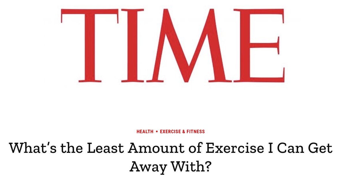 Exercise science has lost the communication and marketing battle. We have to do better than this. We should be better than this.