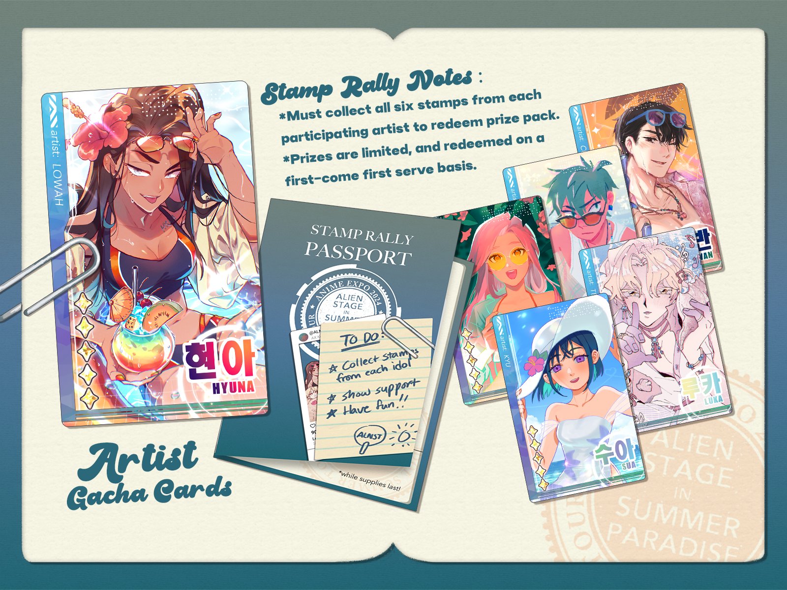 有華　partner stamp rally KAT ✍️( ・ᴗ・̥̥̥ ) 【🔜 AIOC AA31】 on X: 