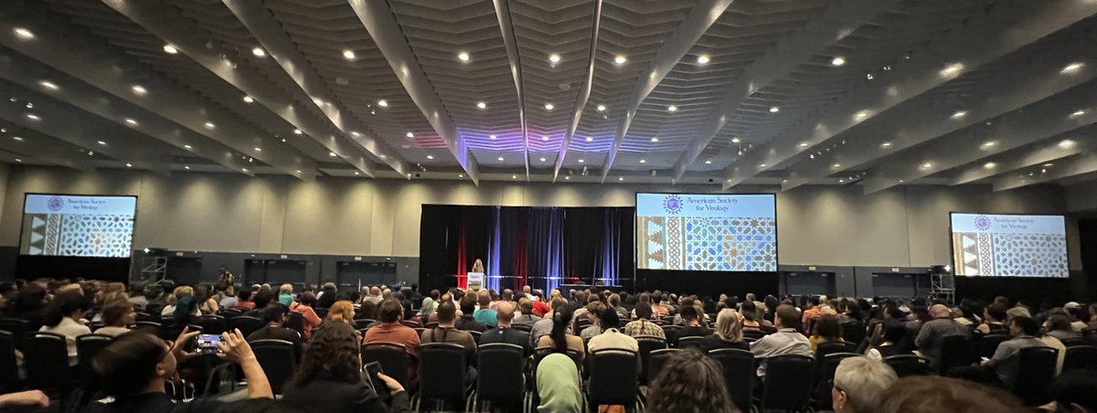 Attending #ASV2024, the largest virology meeting ever, with about 2000 virologists! One thousand three hundred twenty-eight abstracts from 50 countries. Great start at Columbus, Ohio, and the Ohio State University #OSU.