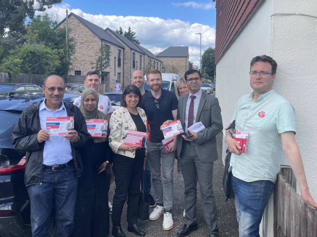 Great teams out yesterday and today for the fantastic <a href="/DannyBeales/">Danny Beales MP</a> in Uxbridge &amp; South Ruislip.

Such a positive energetic campaign focussed on a better future for local families and businesses.

#VoteLabour
#Change
