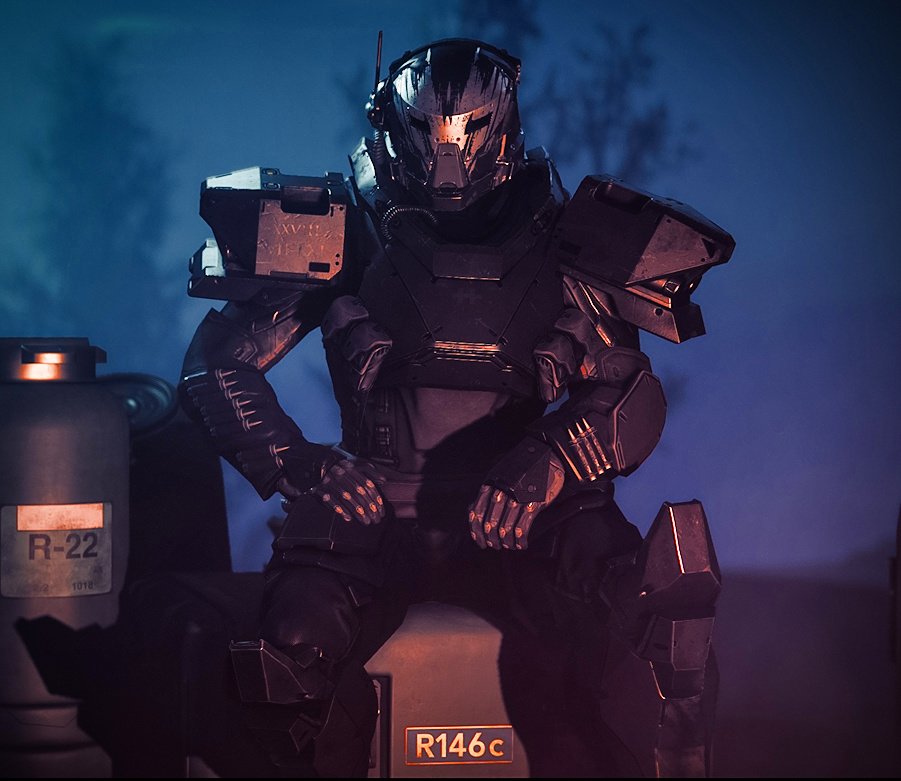 MrSkits94's tweet image. Let no one dispute that I hold one of the best looking titans to ever titan.

I would've liked to have gotten shots from the final cutscene but my damn narrative replay version always sends me straight to orbit afterwards.
#destiny2 #destinyfashion #threadsoflight @DestinyTheGame