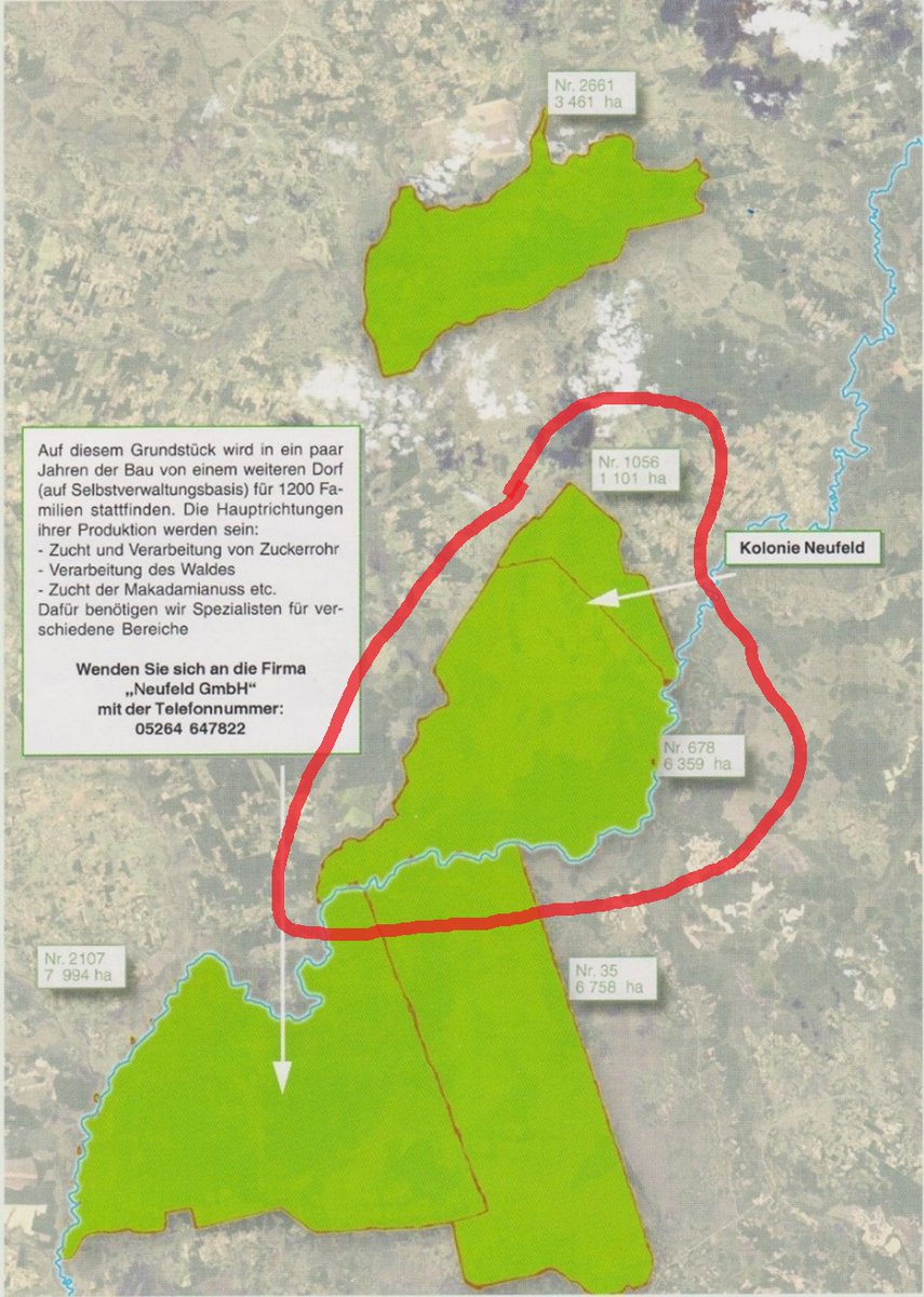 Mehr wichtige Infos über die Kolonie Neufeld, Ihrer Organisation und den besetzten Landflächen bekommen sie auf der Website:

colonianeufeld.com/infonews