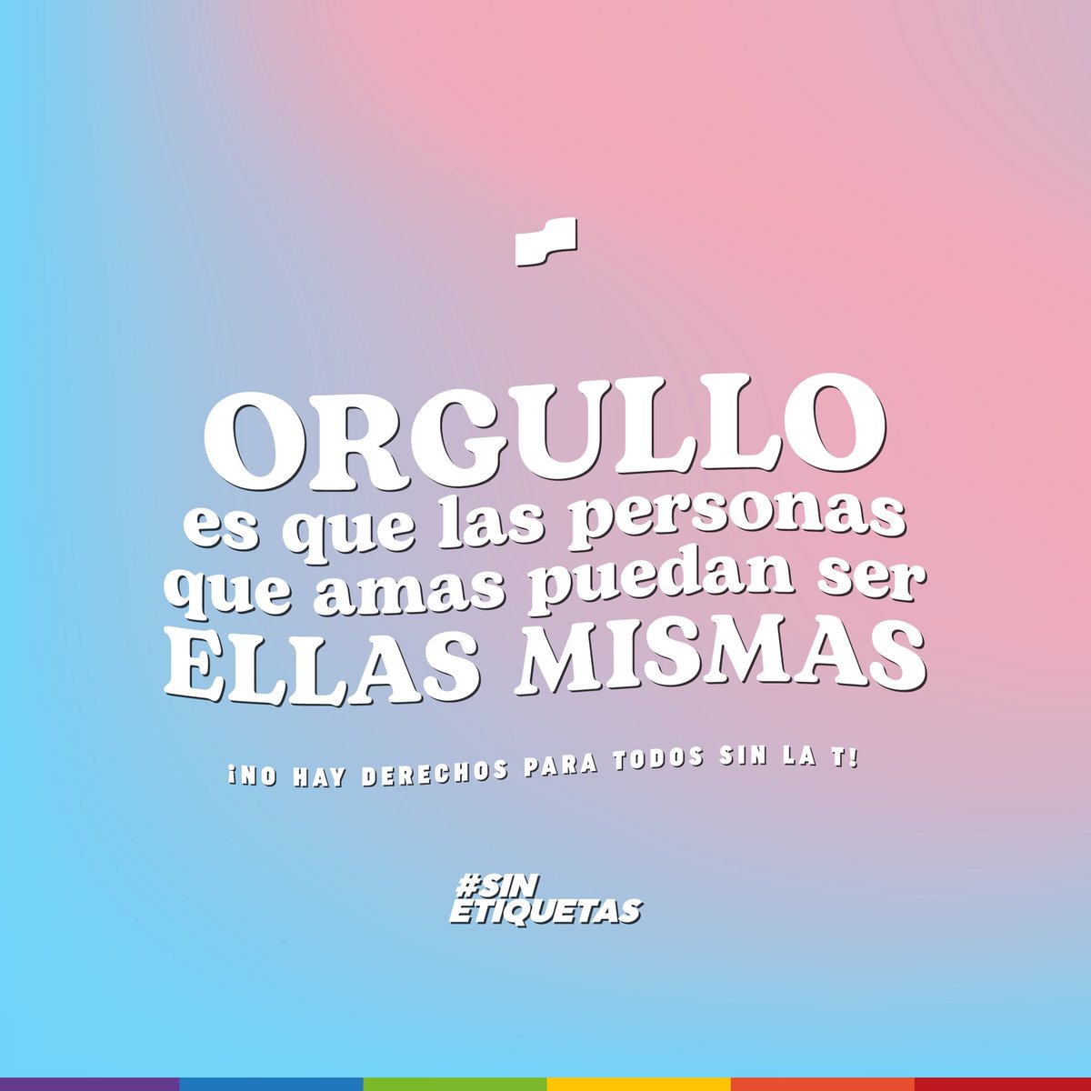🏳️‍🌈🌟 No hay orgullo LGBTI sin las personas trans 🌟🏳️‍⚧️
La inclusión y el reconocimiento de las personas trans son fundamentales para la verdadera igualdad y celebración del orgullo LGBTIQ+. Su valentía y contribuciones son esenciales para avanzar hacia un mundo más justo y