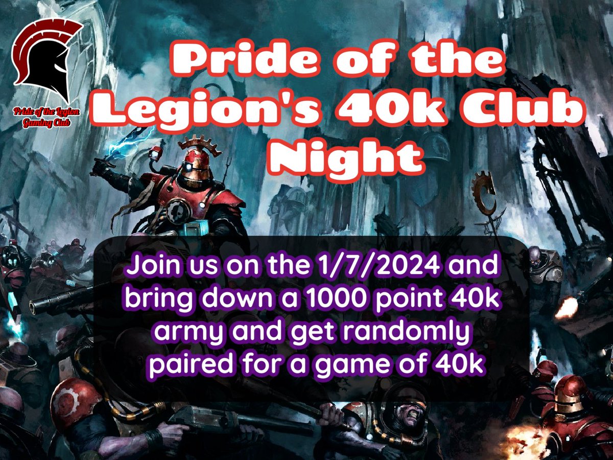 Pride of the Legion Gaming Club tweet media