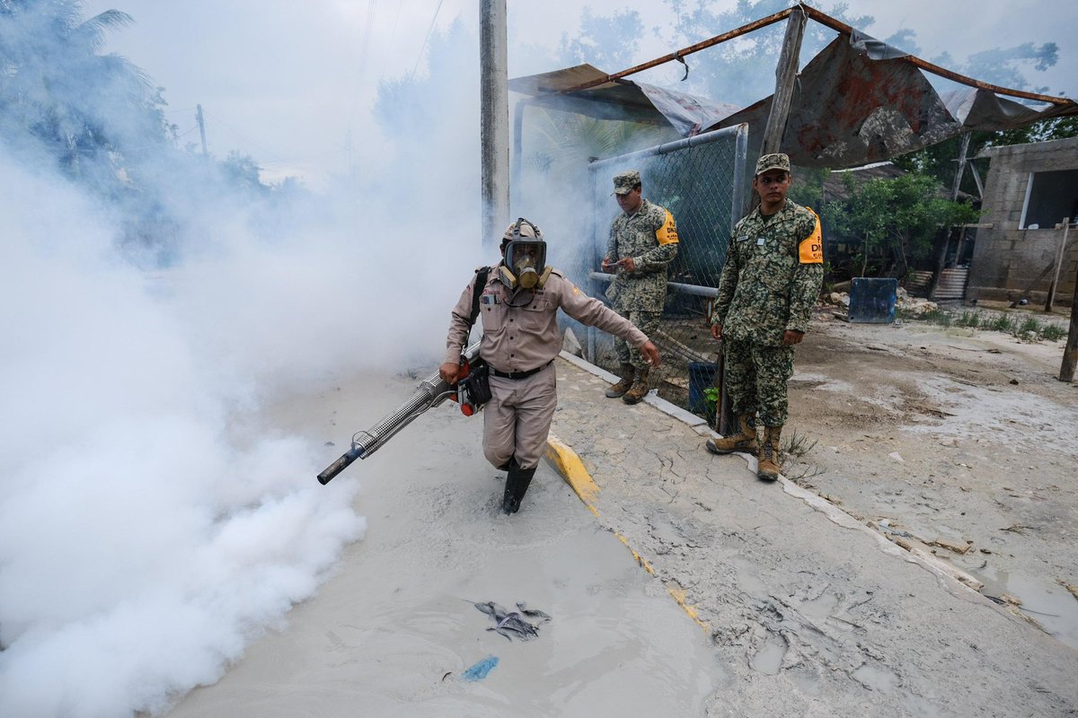 Estamos en recorrido ahora en la zona norte del estado en #LázaroCárdenas, dando atención en territorio a las comunidades de Solferino, Chiquilá y Holbox. Realizamos censos para apoyar a  las personas que los necesiten, entregamos despensas, supervisamos labores de desasolve y