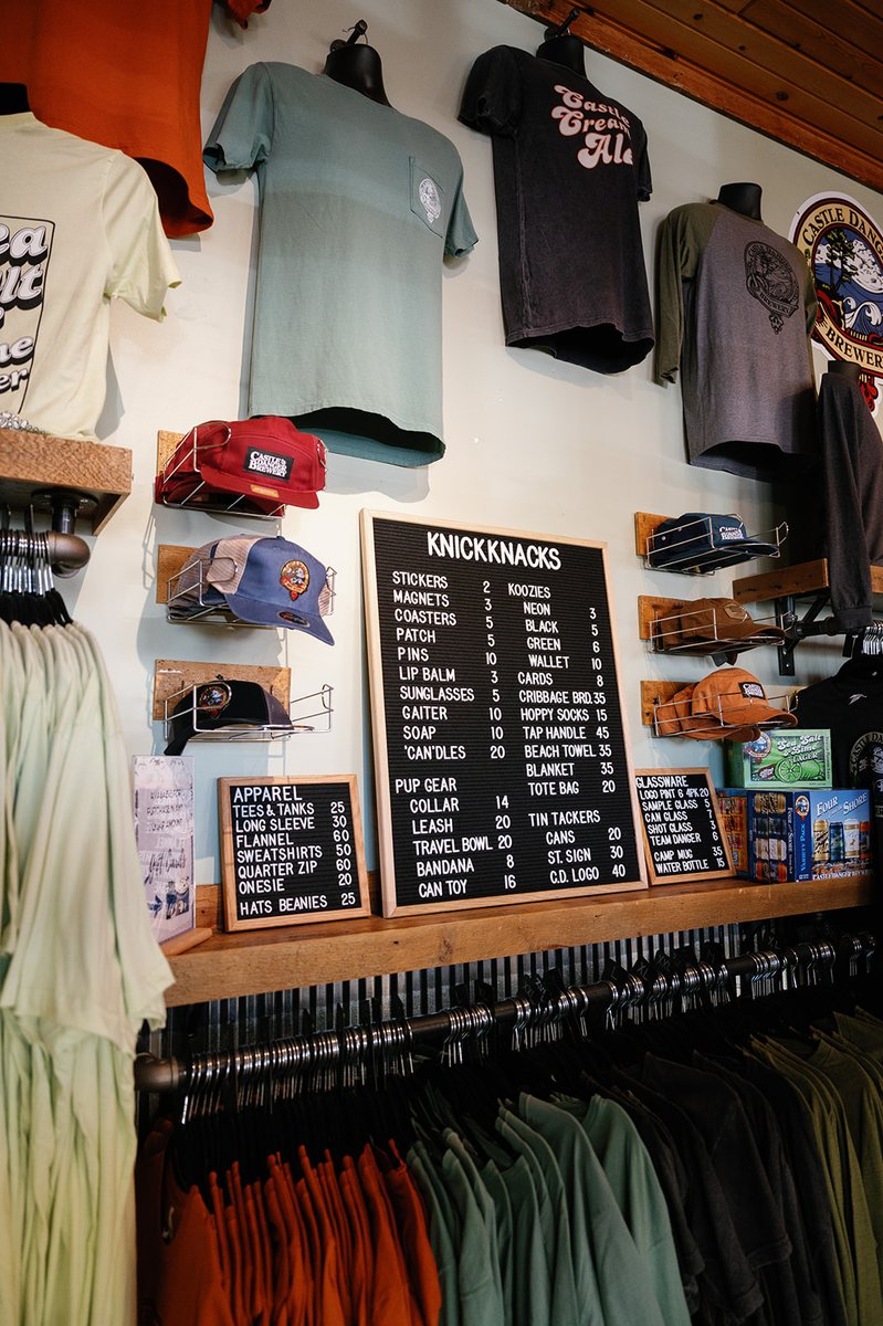 We've got so many new knickknacks at the taproom! (Most of which are also available on our webshop.) Come and check them out and get an ice-cold beer while you're at it. 🍺

shop.castledangerbrewery.com

#castledangerbrewery #craftbeer #mncraftbeer #shoplocal #northshoremn