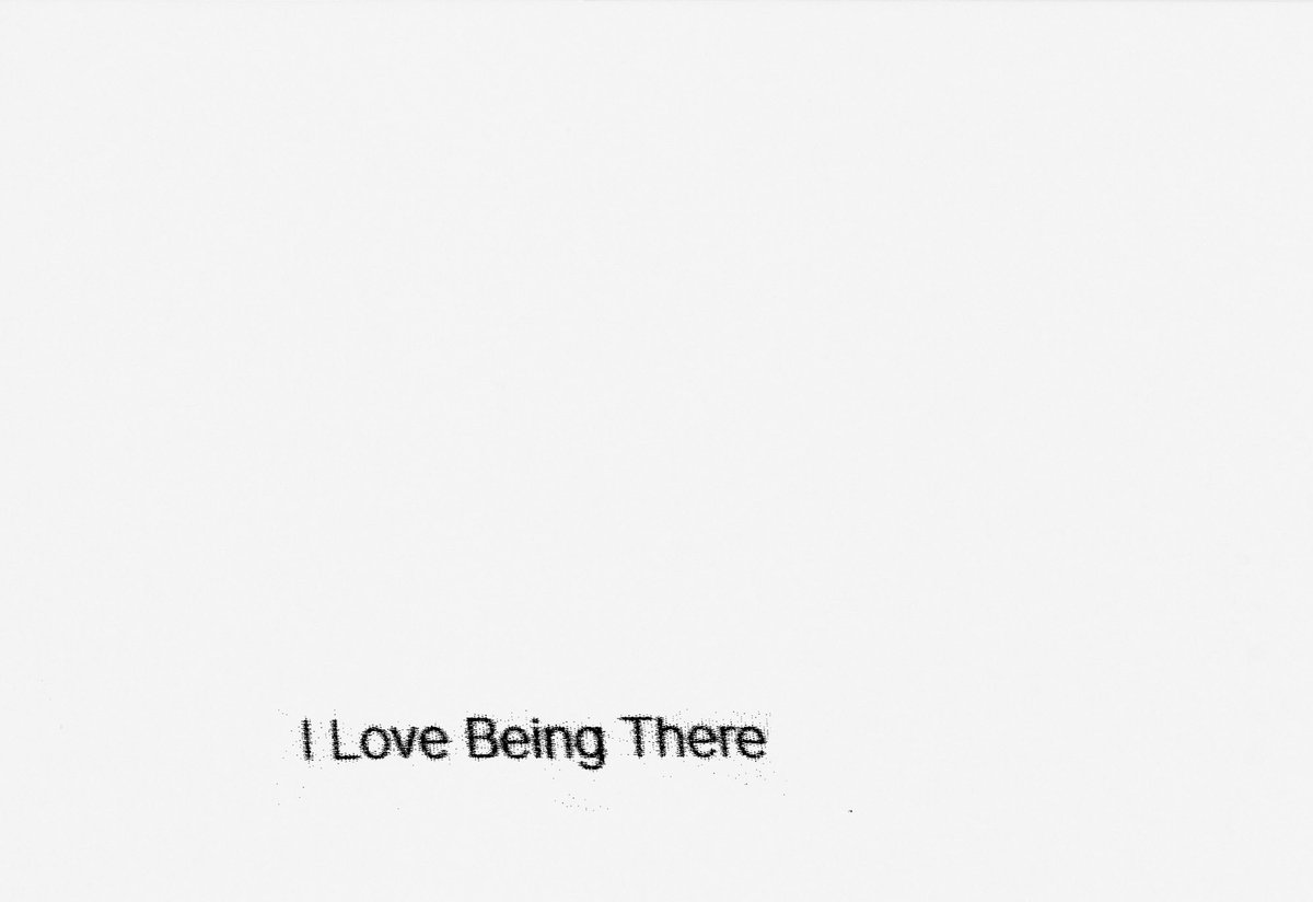 being there tweet media