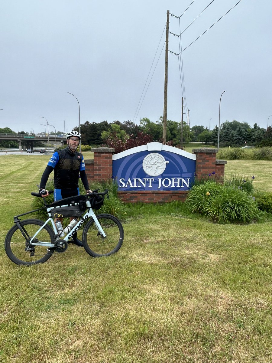 Day 50 Cross Canada. Fredericton to Saint John NB. 

Thank You to Fredericton Police and RCMP for all your assistance, hospitality, and guest riders !!

Arrived in Saint John NB this afternoon and got to tour around this historic city 👌

<a href="/CopsForCancer/">Toronto C4C</a>
<a href="/VancouverPD/">Vancouver Police</a>
