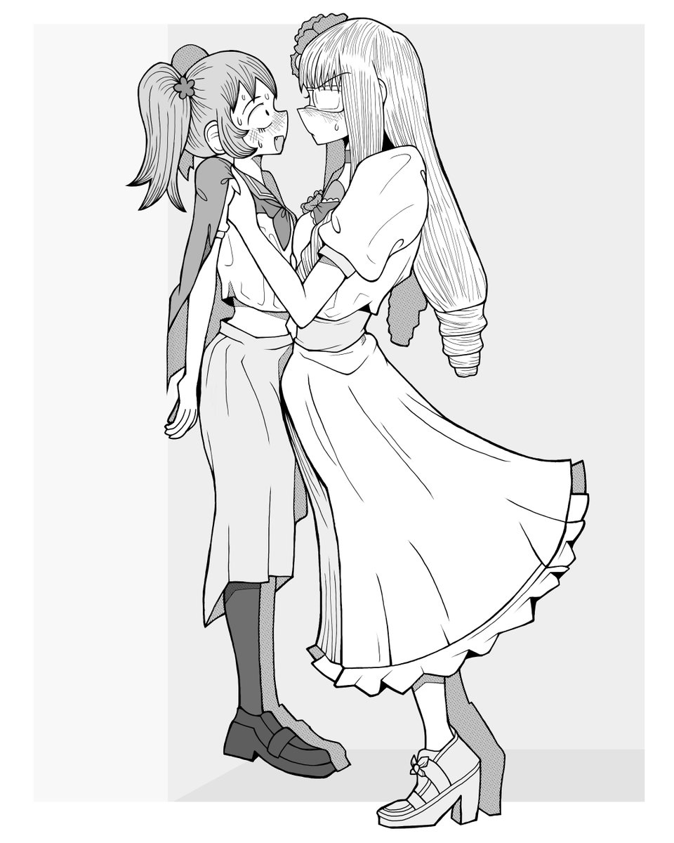 momotriche's tweet photo. 悪いけど私は百合が大好きです。もちオーレ先生、本当にありがとうございました❣

#悪いが私は百合じゃない #fanart https://t.co/zu4d43NOR7