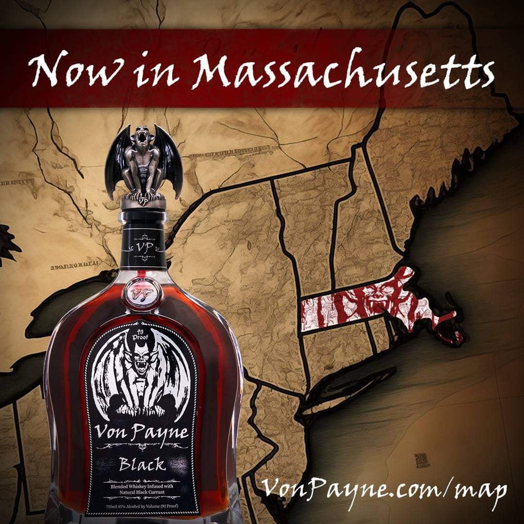 Find Von Payne Black Whiskey in #Massachusetts >>> VonPayne.com/map #Whiskey #Vonpayne
