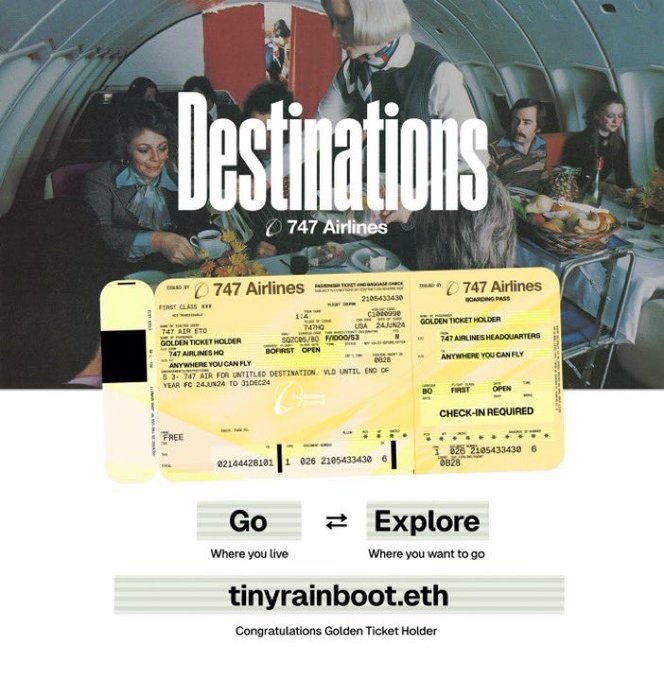 747 Airlines Concludes First Destinations Campaign