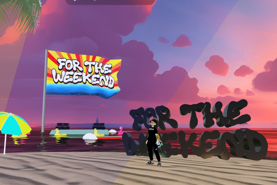 TheDFreshmaker's tweet image. we did a cool event in Oncyber too supporting the homie @TropixOfficial for his drop last year! It was a cool ecosystem but I haven't spent a lot of other time there