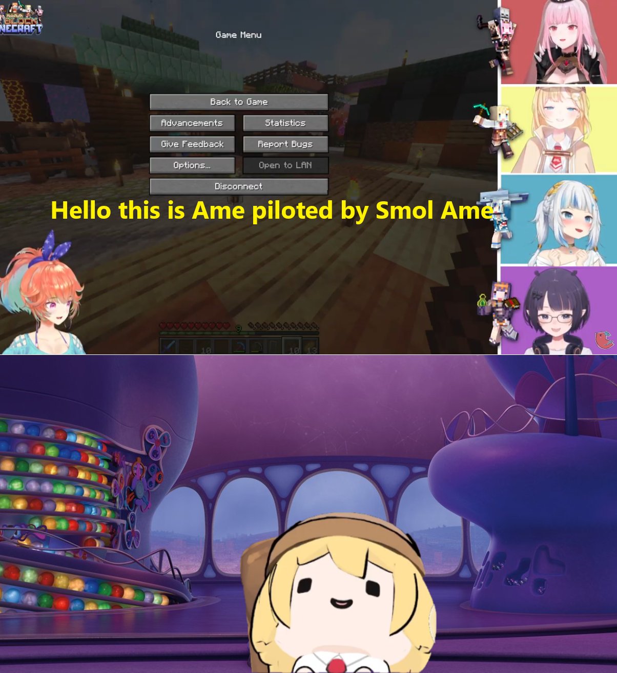 HololiveEnMemes (KFP Memester) on X: Smol Ame using the Ame mech  t.coAeBe4ZBWSq  X