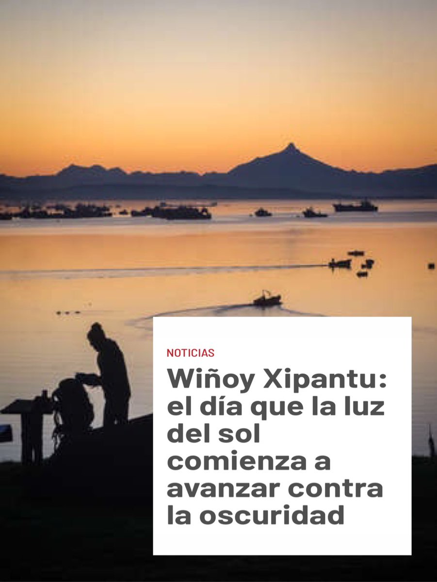 DefendamsChiloe's tweet photo. Con mucho frío 🥶 🥶🥶
El SOL comenzó su “retorno” al hemisferio sur del mundo .
Después de 3 días “quieto” , los días comienzan a alargarse una pata de gallo .
Todo ha sido renovado
#WeChipanti en #chilwe https://t.co/ihR7AtFBAp