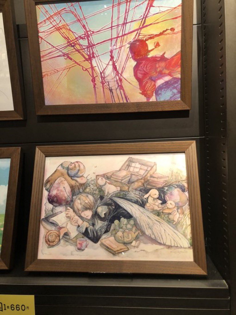 conecone26's tweet image. #つくしのブックカバー展
北海道の江別蔦屋書店にて只今開催中です！
現在全国作家さん(２部)の作品を７月２日まで展示してます

道民作家さん、全国作家さんともに通販で購入可能です

私もとんぼの絵で参加しています😉
画像はフォロワーさんから頂きました