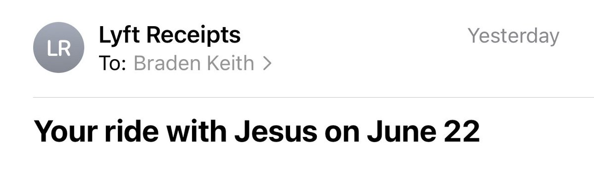 A whole week in one email subject line.