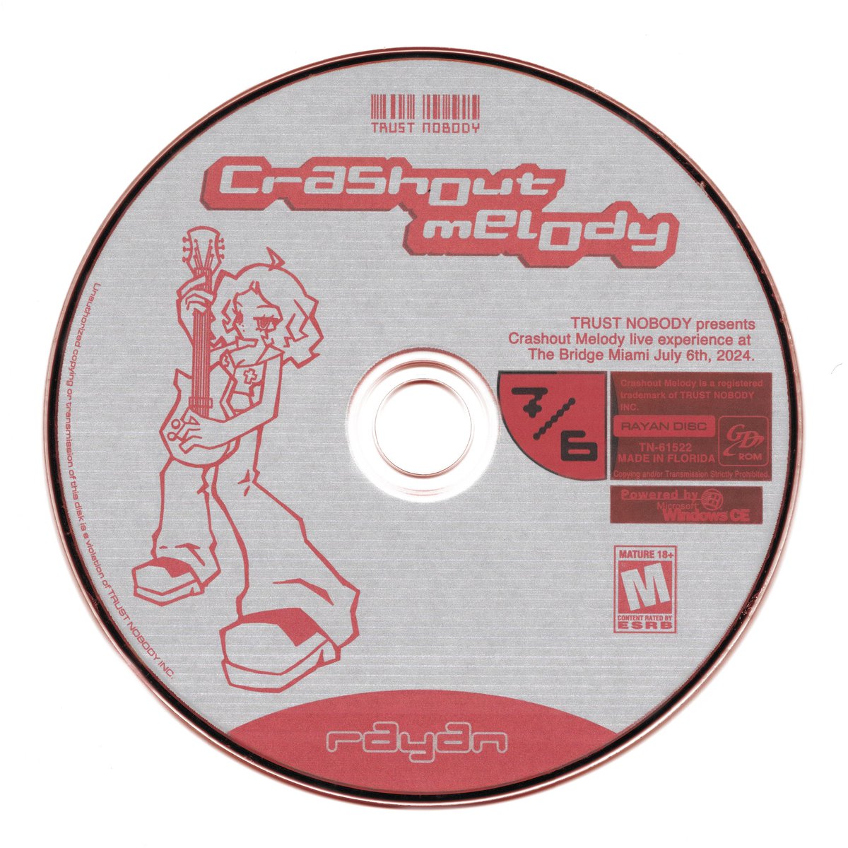 <a href="/cabincoy/">*</a> on a kill streak  with these designs 

Catch <a href="/TrustNobodyinc/">TRUST NOBODY</a> 
live at  “ Crash Out Melody ”

Tix at $12 

July 6th  , at the Bridge Miami 

tr.ee/bSGRX7i_vE