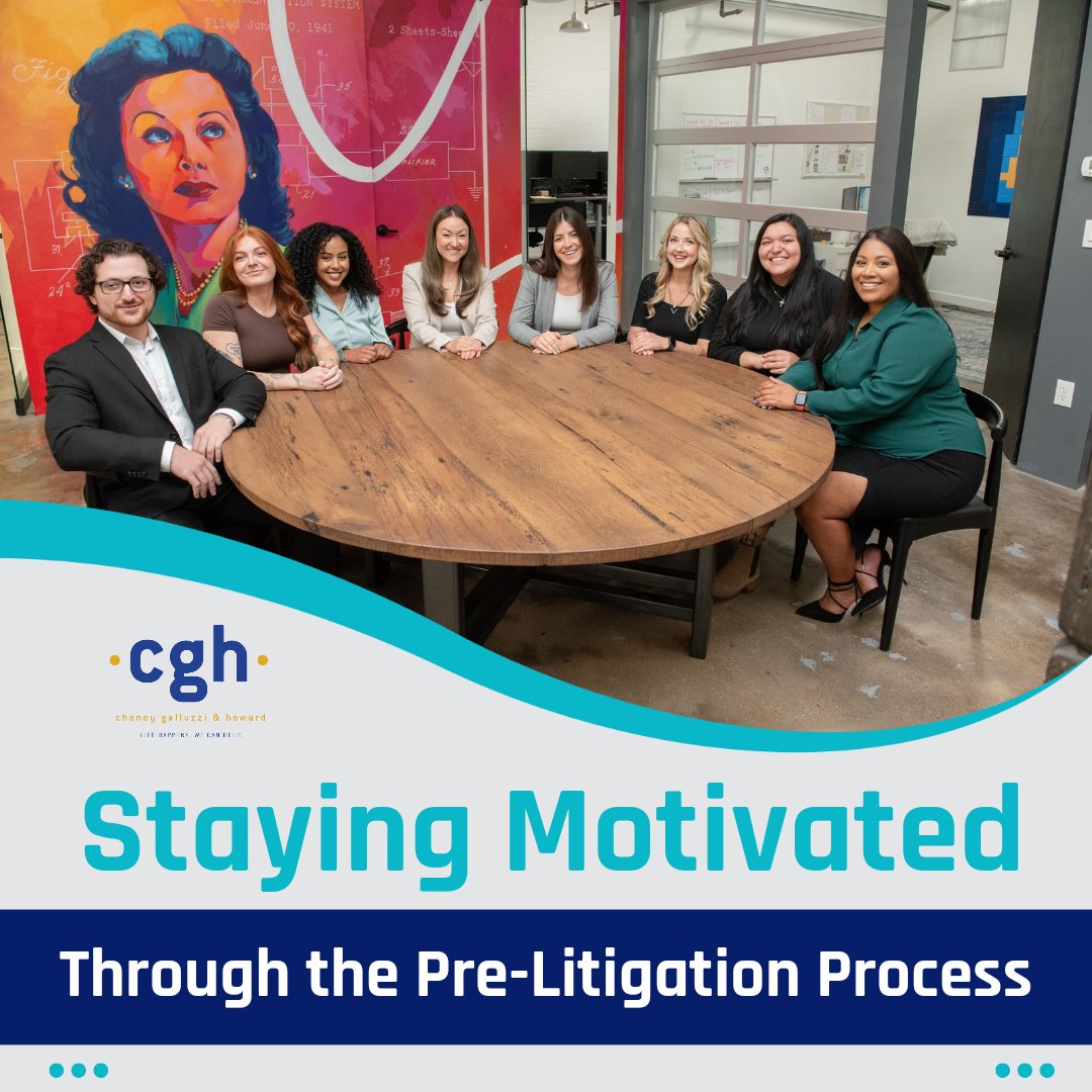 CGHlawfirm's tweet image. 💪 Staying Motivated Through the Pre-Litigation Process

Navigating the pre-litigation process can be challenging, but remember, each step brings you closer to justice. It&apos;s a journey that requires patience, strength, and resilience.

#litigationprocess  #CGH#CGHLawFirm #justice