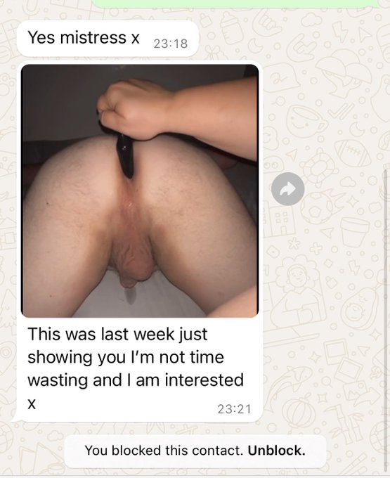 Don&rsquo;t send pictures like this without money unless you wanna get blocked 🚫 https://t.co/QWwKtBscyl<a href="/tag/throne"class="tags"><span>#throne</span></a><a href="/tag/wishlist"class="tags"><span>#wishlist</span></a>