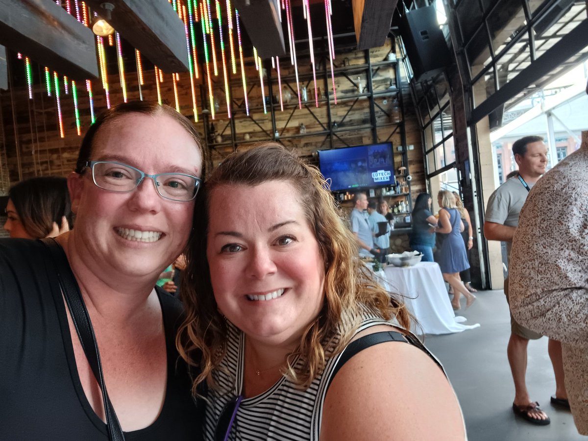 MrsKK8's tweet photo. So many tears tonight - happy ones as I met some amazing people who have been so very important in my #MIEE journey.
@annkozma723 @jessxbo Thank you for your love, support, and laughter. It was an honour to meet you, #IRL tonight.
#RooCroo #FlipgridForAll #ViSN @MSEduANZ https://t.co/deNniFZBpm