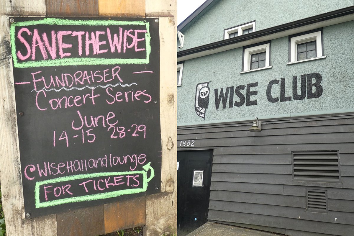 CityHallWchVAN's tweet photo. Fundraiser concert series continues @wisehall on June 28-29 #savethewise #eastvan https://t.co/sTt8ih6cQv