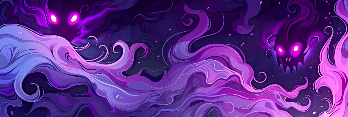 The blend of elements creates a purple fog, and glowing purple eyes emerge👀

Interact for a chance at the Element-list👇