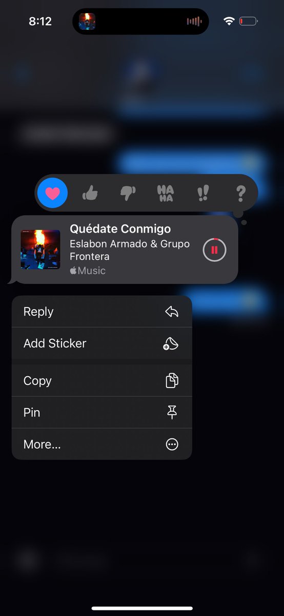 __sfloress's tweet photo. When he randomly sends you love songs 🥰🥹 https://t.co/Mj8ywZJSNg
